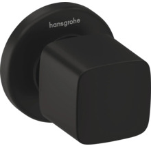 Logo Hansgrohe sur un bouton de commande pour robinetterie de salle de bains