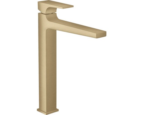 Robinet de lavabo pour vasque à poser hansgrohe METROPOL 260 brushed bronze brossé avec bonde de vidage clic-clac 32512140 Robinet de lavabo en métal