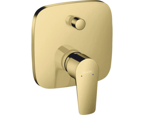 hansgrohe Badewannenarmatur Unterputz TALIS E polished gold optic ohne Unterputzgrundkörper 71474990 hansgrohe Badewannenarmatur Unterputz TALIS E polished gold optic ohne Unterputzgrundkörper 71474990
