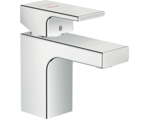 hansgrohe Waschtischarmatur VERNIS SHAPE 70 CoolStart chrom mit Zugstangen-Ablaufgarnitur 71593000