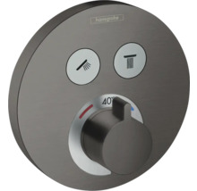 Hansgrohe Fertigset für Unterputz Thermostat mit Absperrventil