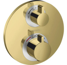 Hansgrohe Fertigset für Thermostat mit zwei Absperrventilen