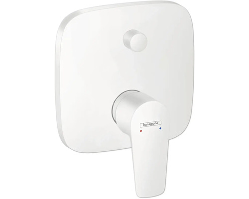 hansgrohe Badewannenarmatur Unterputz TALIS E weiß matt ohne Unterputzgrundkörper 71474700 hansgrohe Badewannenarmatur Unterputz TALIS E weiß matt ohne Unterputzgrundkörper 71474700
