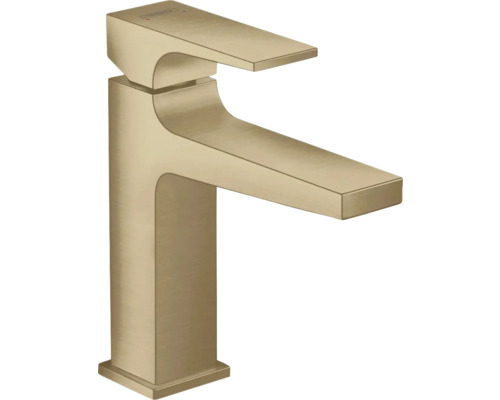 hansgrohe Waschtischarmatur METROPOL 110 brushed bronze gebürstet mit Push-Open Ablaufventil 32507140