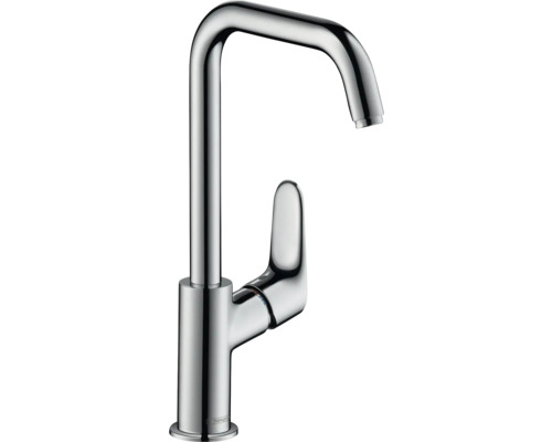 hansgrohe Waschtischarmatur FOCUS 240 Eco chrom ohne Ablaufgarnitur 31519000 Küchenarmatur mit hohem Auslauf