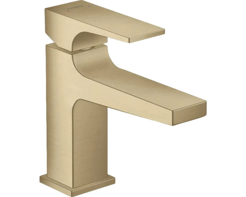 hansgrohe Waschtischarmatur METROPOL 100 brushed bronze gebürstet mit Push-Open Ablaufventil 32500140