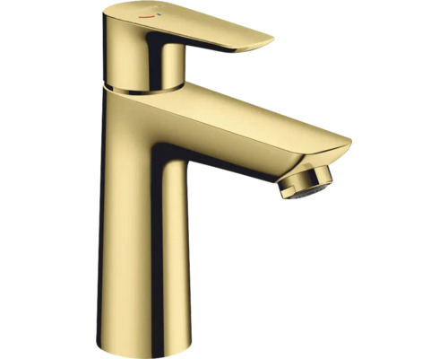 hansgrohe Waschtischarmatur TALIS E 110 CoolStart polished gold optic ohne Ablaufgarnitur 71714990