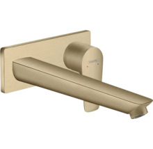 hansgrohe Waschtischarmatur Unterputz TALIS E Eco Auslauf 22,5 cm brushed bronze gebürstet ohne Unterputzgrundkörper 71734140