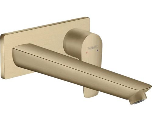hansgrohe Waschtischarmatur Unterputz TALIS E Eco Auslauf 22,5 cm brushed bronze gebürstet ohne Unterputzgrundkörper 71734140 hansgrohe Waschtischarmatur Unterputz TALIS E Eco Auslauf 22,5 cm brushed bronze gebürstet ohne Unterputzgrundkörper 71734140