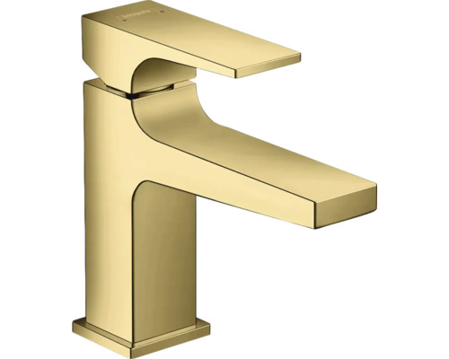 hansgrohe Waschtischarmatur METROPOL 100 polished gold optic mit Push-Open Ablaufventil 32500990 hansgrohe Waschtischarmatur METROPOL 100 polished gold optic mit Push-Open Ablaufventil 32500990
