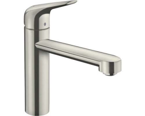 Robinetterie de cuisine hansgrohe FOCUS 120 M42 acier inoxydable brossé 71806800 Robinet de lavabo en métal