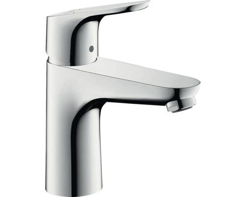 Robinetterie de lavabo hansgrohe FOCUS 100 LowFlow Eco chrome sans bonde de vidange 31513000 Robinetterie de lavabo hansgrohe FOCUS 100 LowFlow Eco chrome sans bonde de vidange 31513000
