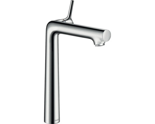 hansgrohe Waschtischarmatur für Aufsatzwaschbecken TALIS S 250 chrom mit Zugstangen-Ablaufgarnitur 72115000