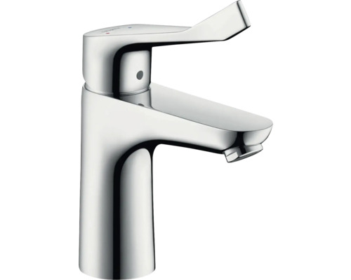 Robinetterie de lavabo hansgrohe FOCUS Care 100 Eco chrome sans bonde de vidange 31915000 Robinetterie de lavabo hansgrohe FOCUS Care 100 Eco chrome sans bonde de vidange 31915000
