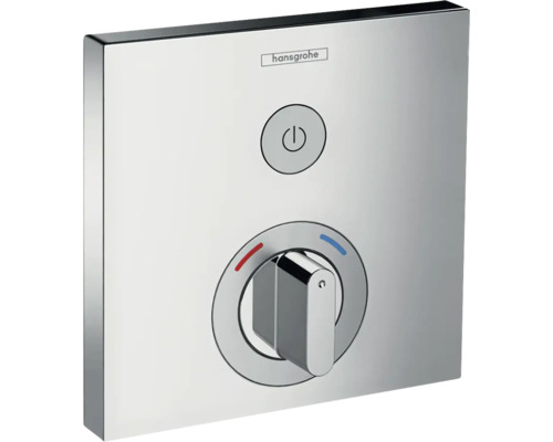 hansgrohe Unterputz Thermostat Dusche SHOWERSELECT für 1 Verbraucher chrom ohne Unterputzgrundkörper 15767000 Hansgrohe Logo. Duscharmatur mit Temperaturregler und Ein/Aus-Taste.