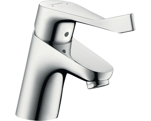 Robinetterie de lavabo hansgrohe FOCUS Care 70 Eco chrome sans bonde de vidange 31914000