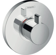 Logo Hansgrohe, robinet thermostatique avec indication de 40 degrés Celsius