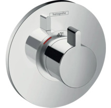 hansgrohe Unterputz Thermostat Dusche ECOSTAT S HighFlow chrom ohne Unterputzgrundkörper 15756000