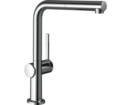hansgrohe Küchenarmatur mit herausziehbaren Auslauf TALIS M54 chrom 72808000 Hansa Einhebel-Küchenarmatur mit schwenkbarem Auslauf