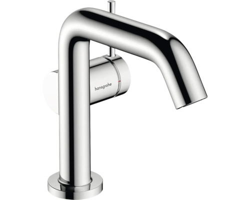 hansgrohe Waschtischarmatur TECTURIS S 110 CoolStart chrom mit Push-Open Ablaufventil 73322000