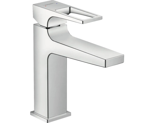 Robinetterie de lavabo hansgrohe METROPOL 110 chrome avec bonde de vidage clic-clac 74507000 Robinet de lavabo en métal