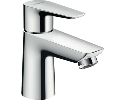 Robinetterie de lavabo hansgrohe TALIS E 80 CoolStart chrome sans bonde de vidange 71704000 Mitigeur monocommande en métal chromé