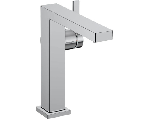 hansgrohe Waschtischarmatur TECTURIS E 150 CoolStart chrom mit Push-Open Ablaufventil 73042000