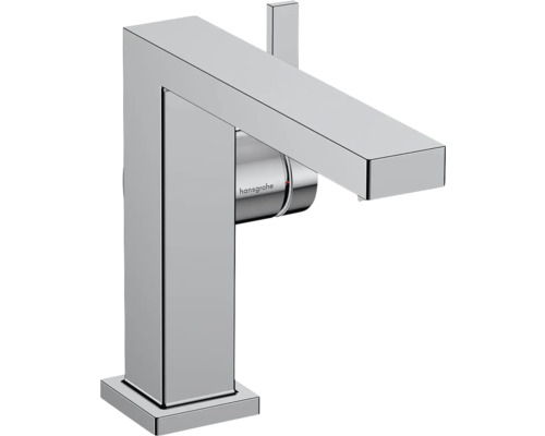 hansgrohe Waschtischarmatur TECTURIS E 110 CoolStart chrom mit Push-Open Ablaufventil 73024000