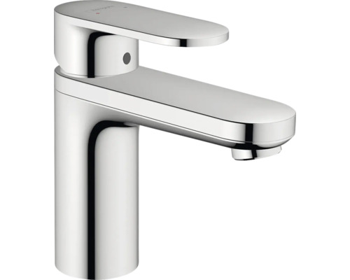 hansgrohe Waschtischarmatur VERNIS BLEND 100 chrom mit Zugstangen-Ablaufgarnitur 71571000