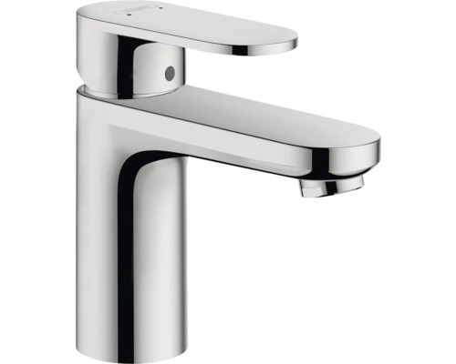 hansgrohe Waschtischarmatur VERNIS BLEND 100 chrom mit Zugstangen-Ablaufgarnitur 71559000