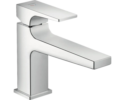 hansgrohe Waschtischarmatur METROPOL 100 CoolStart chrom mit Push-Open Ablaufventil 32503000