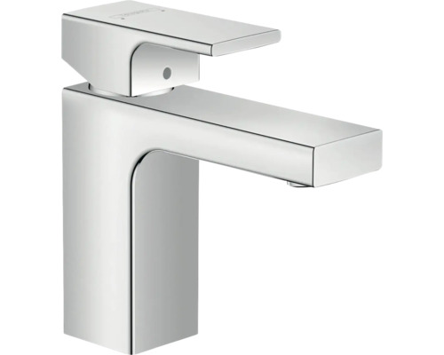 hansgrohe Waschtischarmatur VERNIS SHAPE 100 chrom mit Zugstangen-Ablaufgarnitur 71568000