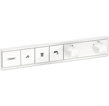 Hansgrohe Logo Duschthermostat mit Drehknöpfen zur Temperatur- und Strahlartenregelung