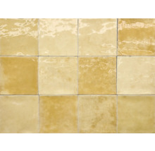 Wandfliese Zellige Ochre 12x12cm