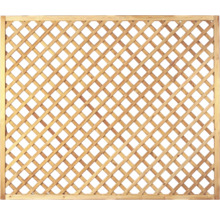 Treillis en bois avec cadre carré