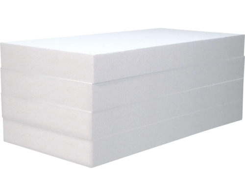 Pile de panneaux en mousse rigide de polystyrène pour l''isolation thermique