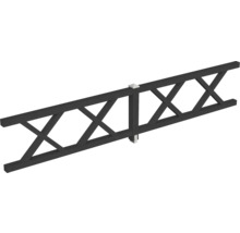 Poutre en bois avec supports pour la construction