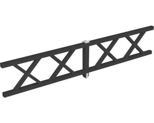 Poutre en bois avec supports pour la construction