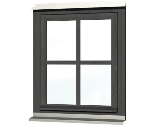 Holzfenster mit vier Flügeln