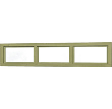 Holzfenster mit drei Feldern
