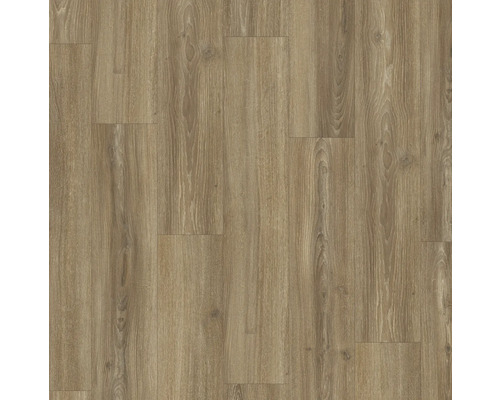 Stratifié Basic 600 chêne Studioline marron plancher maison de campagne 1285 x 243 x 8 mm Parquet en vinyle posé avec aspect bois