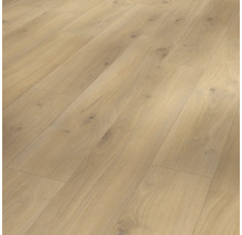 Revêtement de sol stratifié avec structure en bois