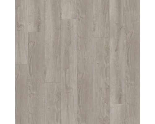 Stratifié Basic 200 chêne gris clair plancher de maison de campagne 1285 x 194 x 7 mm Sol stratifié aspect bois