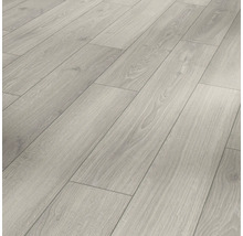 Laminat Classic 1050 Eiche Studioline Lichtgrau Landhausdiele 1285 x 194 x 8 mm