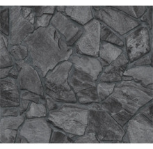 Vliestapete 3893-67 Elements II 3D Bruchstein schwarz grau