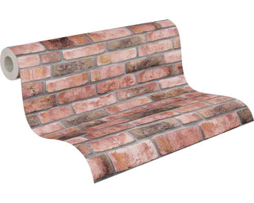 Tapetenrolle mit Backsteinmuster