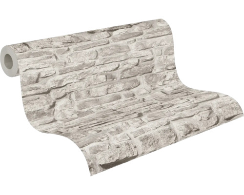 Tapetenrolle mit Steinmuster