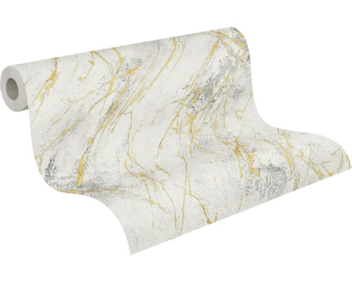 Tapetenrolle mit Marmor- und Goldeffekt
