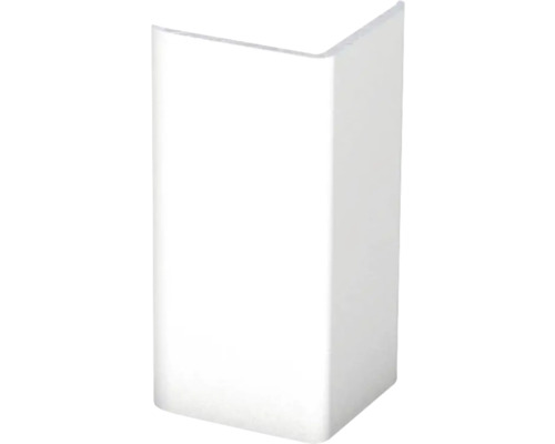 Prinz Eckschutzwinkel Alu silber ungelocht 20x20x2500 mm Kunststoff Eckprofil