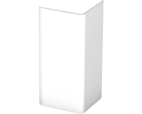 Angle de protection aluminium argenté non perforé 20x20x2500 mm